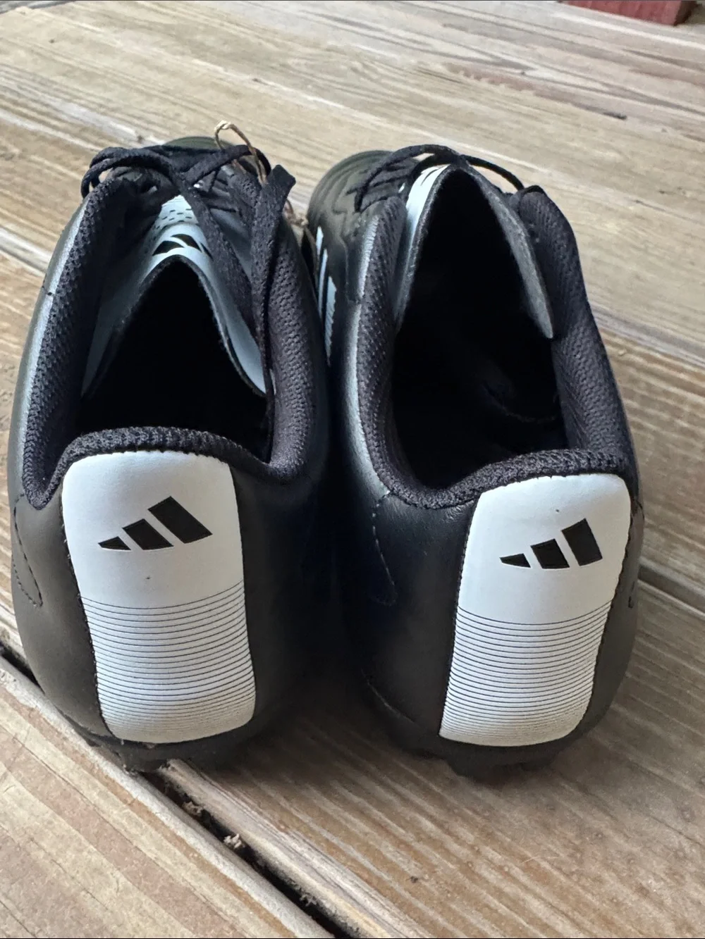Adidas Black & White Turf Soccer Shoes Goletto Style men’s size 13